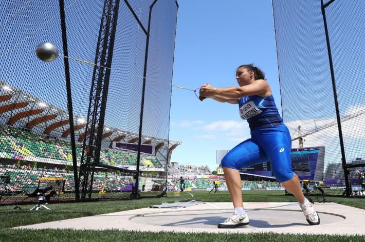 Mondiali, Sara Fantini sfiora l'impresa: quarta nella finale del martello