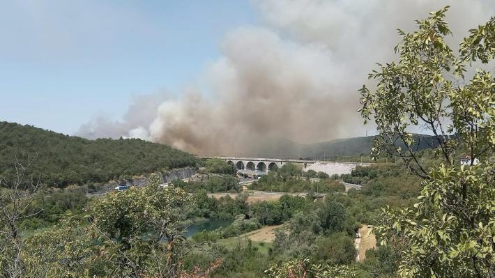 Incendio sterpaglie ad Allerona, treni sospesi sulla Roma-Firenze. Friuli, incendio sul Carso: chiusi 30 chilometri di autostrada sulla A4 