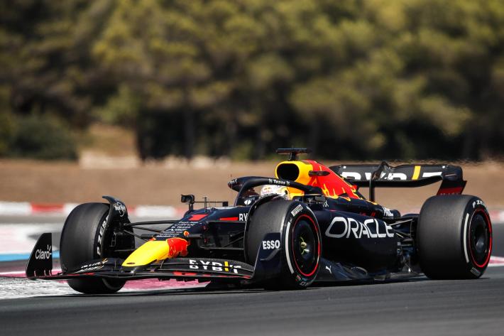 Gp di Francia: vince Verstappen, quinta Ferrari Sainz