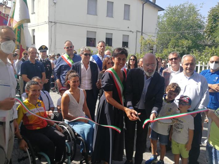 Inaugurata la nuova palestra paralimpica
