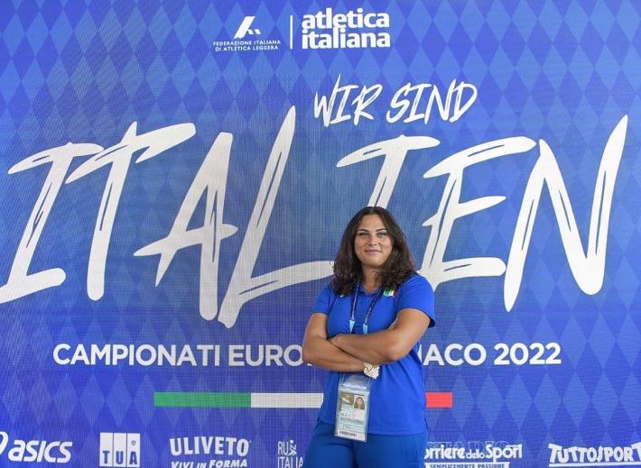 Una super Sara Fantini: agguanta la finale del martello con un solo lancio. Domani in gara