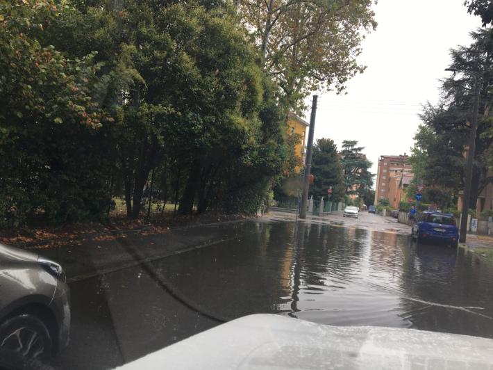 Piazzale Lubiana: vista sul nuovo laghetto