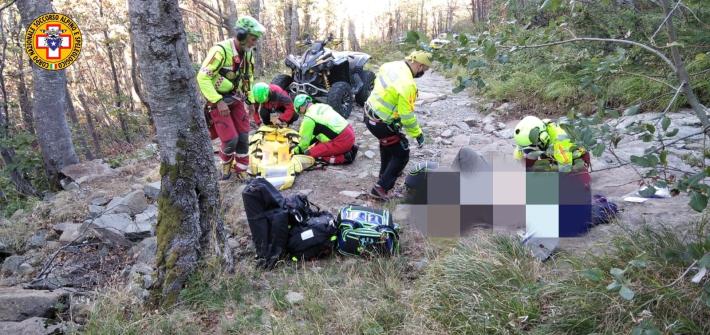 Malore per un 65enne  sul Lago Verde: arriva l'elisoccorso 
