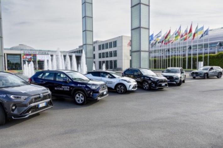 Toyota ha presentato la strategia "Beyond Zero" a Rimini