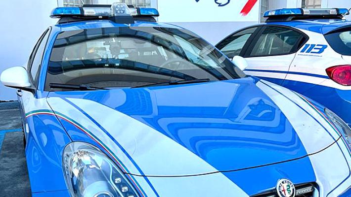 ladro acrobata arrestato dalle volanti