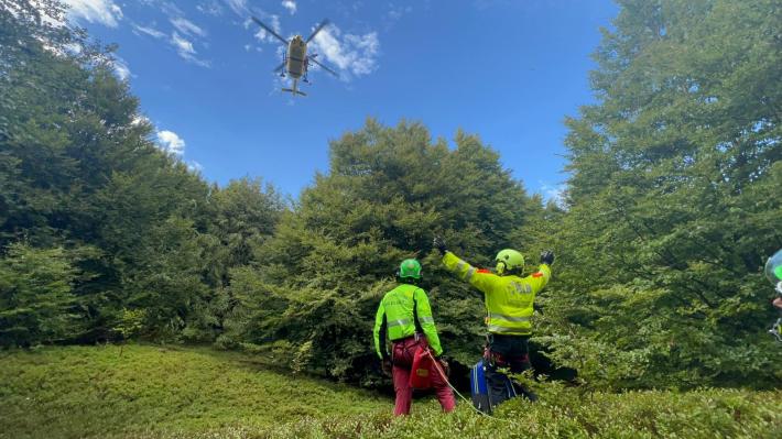 Due fungaioli in difficolt&agrave; aiutati dal soccorso alpino
