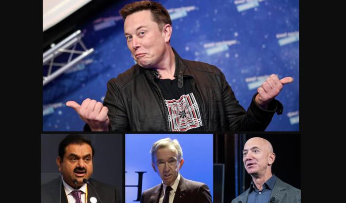 I "4" pi&ugrave; ricchi al mondo  