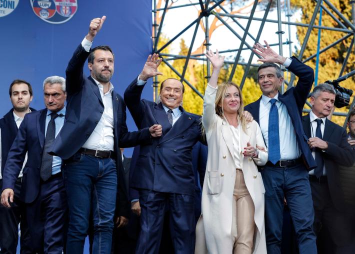 Salvini: via il canone Rai. La Meloni preme per il presidenzialismo "anche soli"