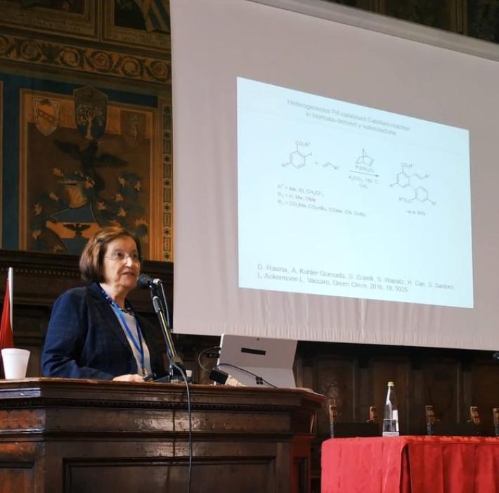 Marta Catellani (ex docente dell'Universit&agrave; di Parma) premiata dalla Societ&agrave; Chimica Americana