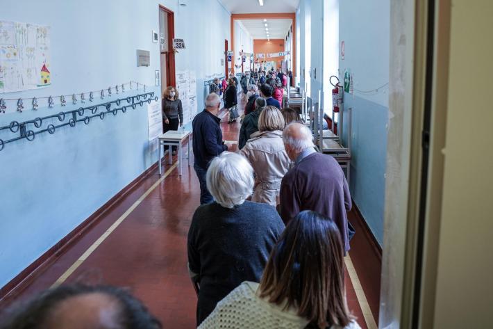 A Parma ha votato il 70,36% degli elettori, il 4,6% in meno delle predenti politiche 