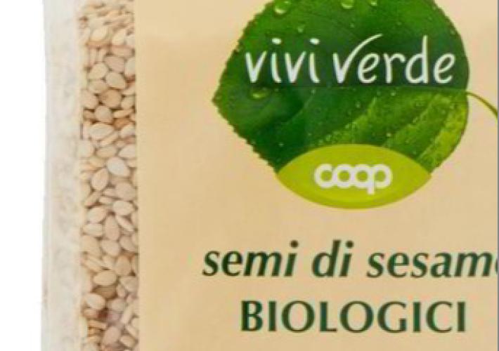 Richiamato un lotto di semi sesamo "Vivi verde Coop" per salmonella