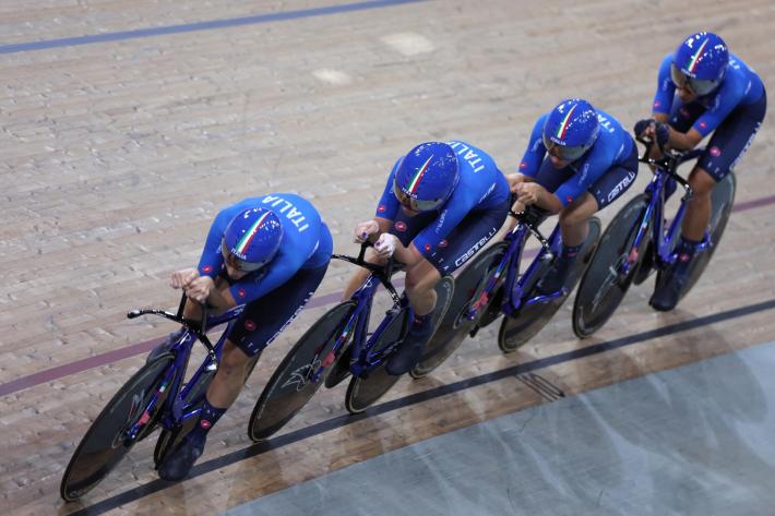 Ciclismo su pista: medaglia d'oro per le azzurre 