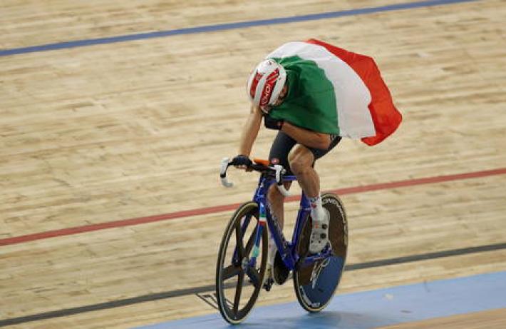  Ciclismo: Mondiali pista; Viviani oro gara Eliminazione 