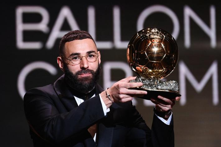  Pallone d'oro: &egrave; il trionfo (annunciato) di Benzema. Secondo Mane, terzo De Bruyne. Il primo "italiano", Leao 14&deg; - La classifica - L'albo d'oro