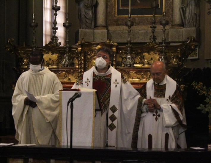 Ingresso nuovo coparroco a San Secondo 