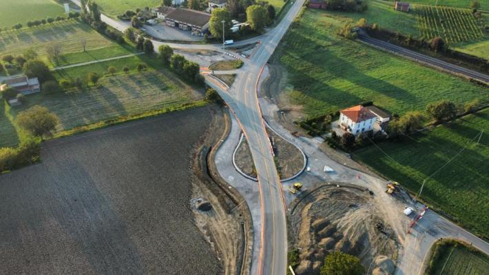 Fontevivo: apre al transito la nuova rotatoria sulla Sp 11