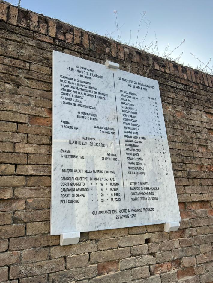 L'Ufficio Toponomastica ha sostituito i cartelli di strade e parchi errati o deteriorati di Parma