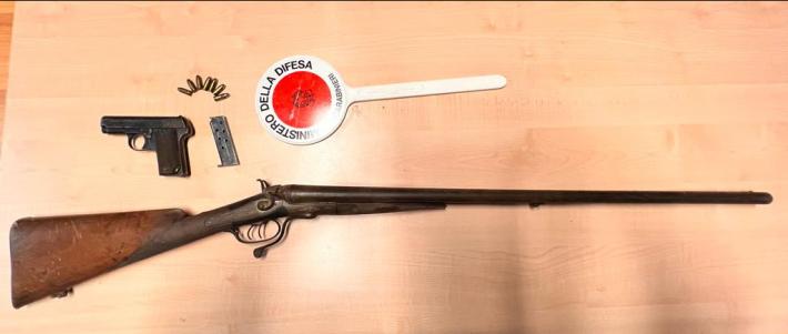 Controlli dei carabinieri: sequestrate armi a un 65enne di Salsomaggiore