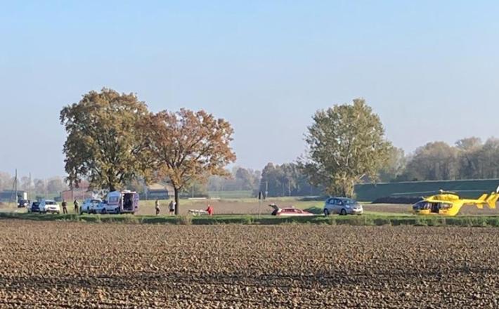 Grave incidente nel primo pomeriggio 