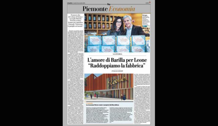 Una nuova fabbrica e sviluppo dell'export: i piani di Luca Barilla per le pastiglie Leone