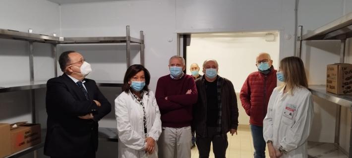 All'ospedaledi Vaio una cella frigorifera per conservare oltre 100 mila dosi di vaccino