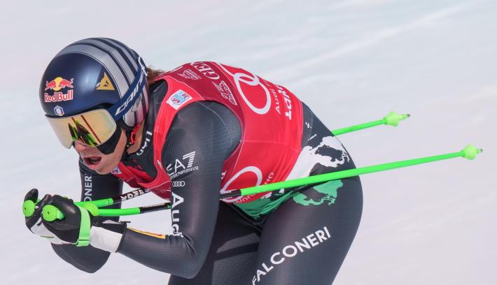 Trionfo-bis per la Goggia alla discesa libera di Lake Louise