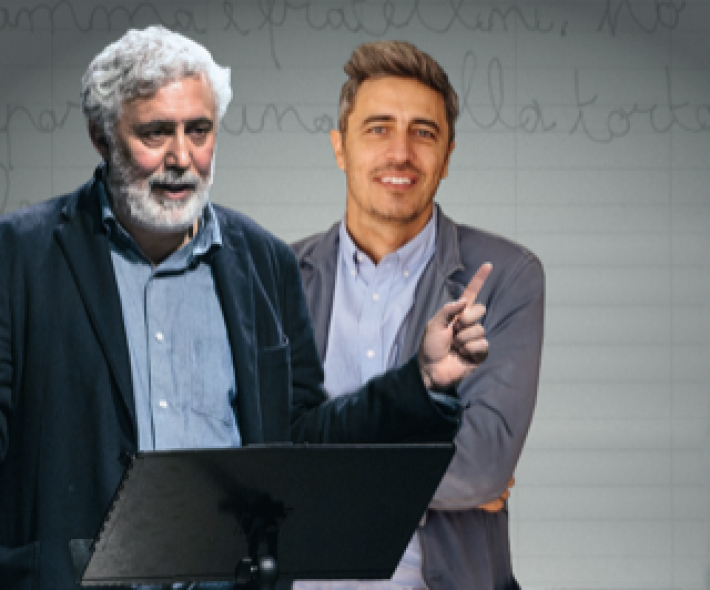 Momenti di trascurabile (in)felicit&agrave;" con Francesco Piccolo e Pif