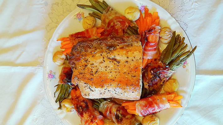 Per l'inverno ecco il maiale con glassa