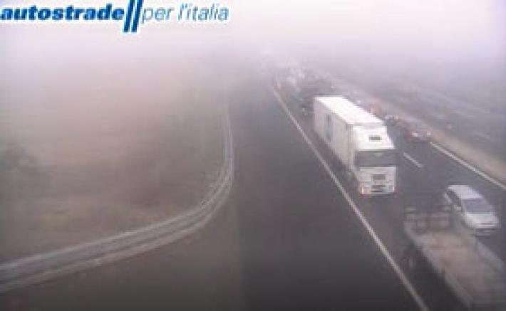 Coda per incidente in A1 fra Parma e Terre di Canossa-Campegine