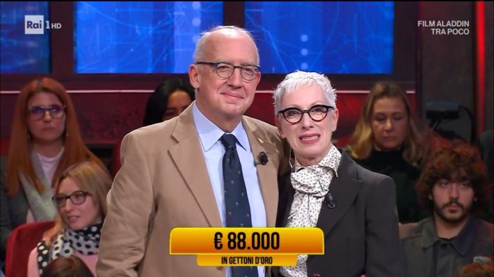 Coppia parmigiana vince 88mila euro ai Soliti ignoti