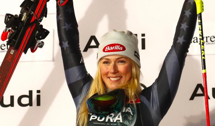 Slalom speciale di Zagabria:  81esima vittoria per Mikaela Shiffrin  