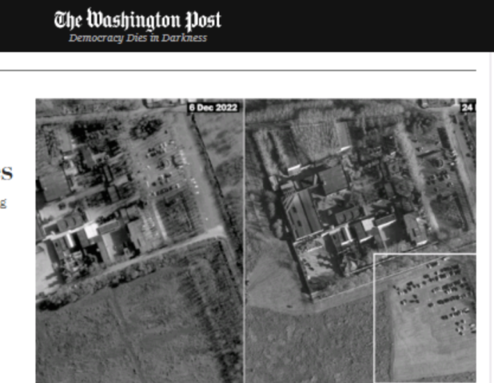 Washington Post. foto satellitari mostrano le file ai forni crematori in Cina