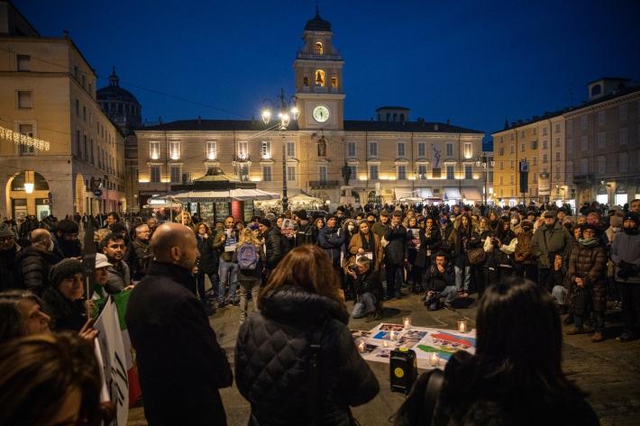  La comunita Iraniana di Parma scende in Piazza