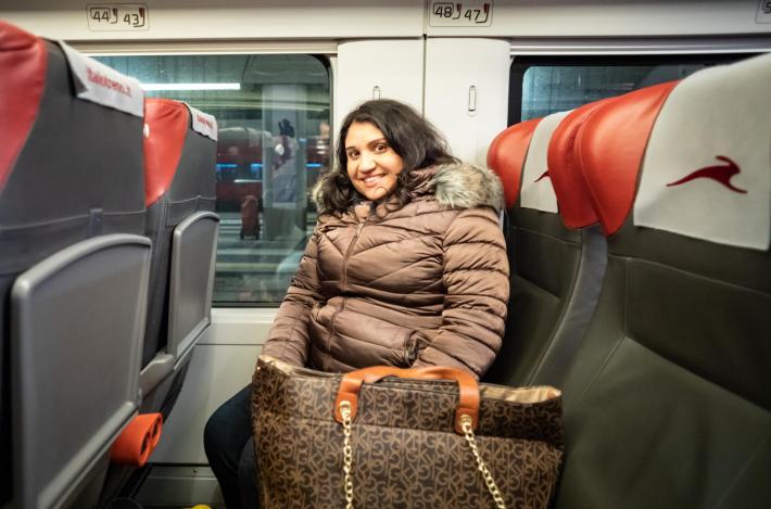 Giuseppina, pendolare ogni giorno tra Napoli e Milano. Per qualcuno i conti... non tornano