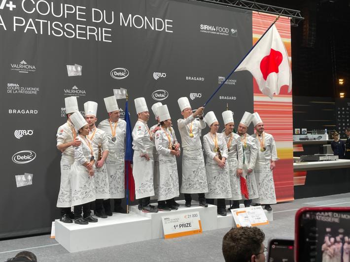 L'Italia terza ai campionati mondiali di pasticceria