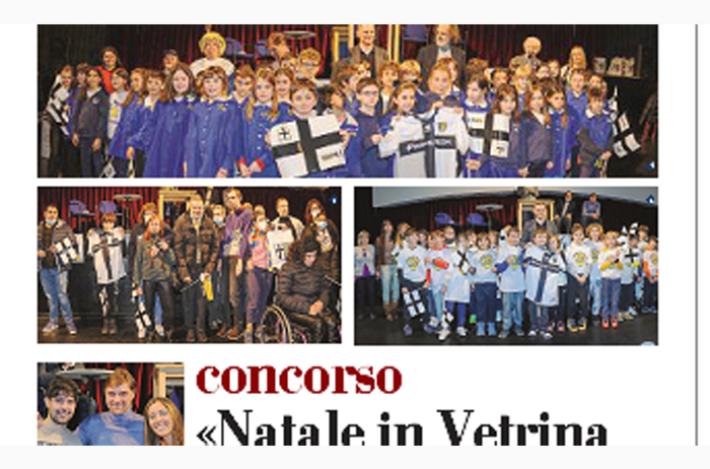 Domani sulla Gazzetta &laquo;Natale in Vetrina Crociata&raquo;