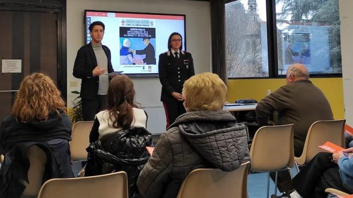 Carabinieri, nuovi incontri contro le truffe.  A Montechiarugolo i consigli per evitarle