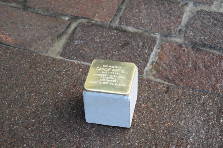 Sala Baganza non dimentica: una Pietra d&rsquo;Inciampo per Davide Apfel