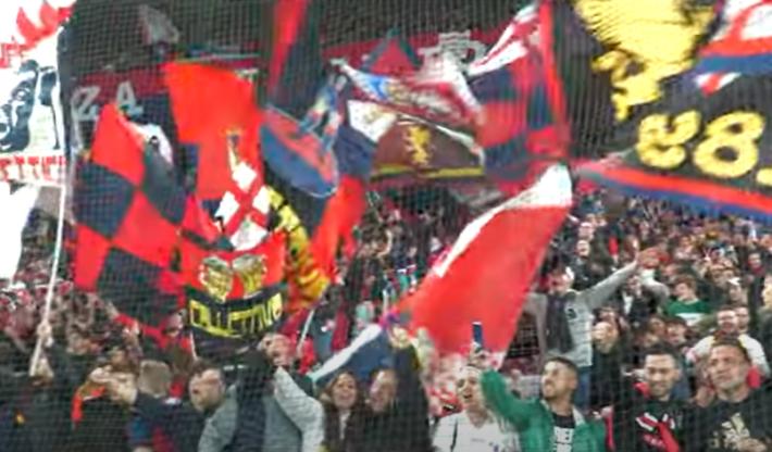 Al Tardini oltre 4 mila tifosi del Genoa