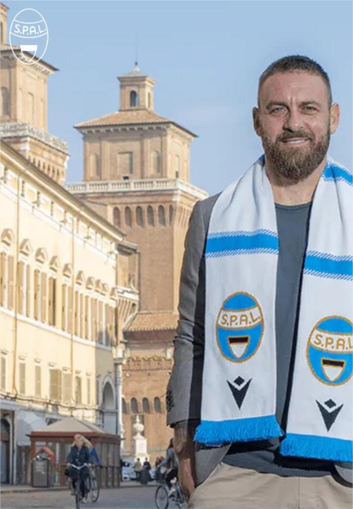 La Spal esonera Daniele De Rossi