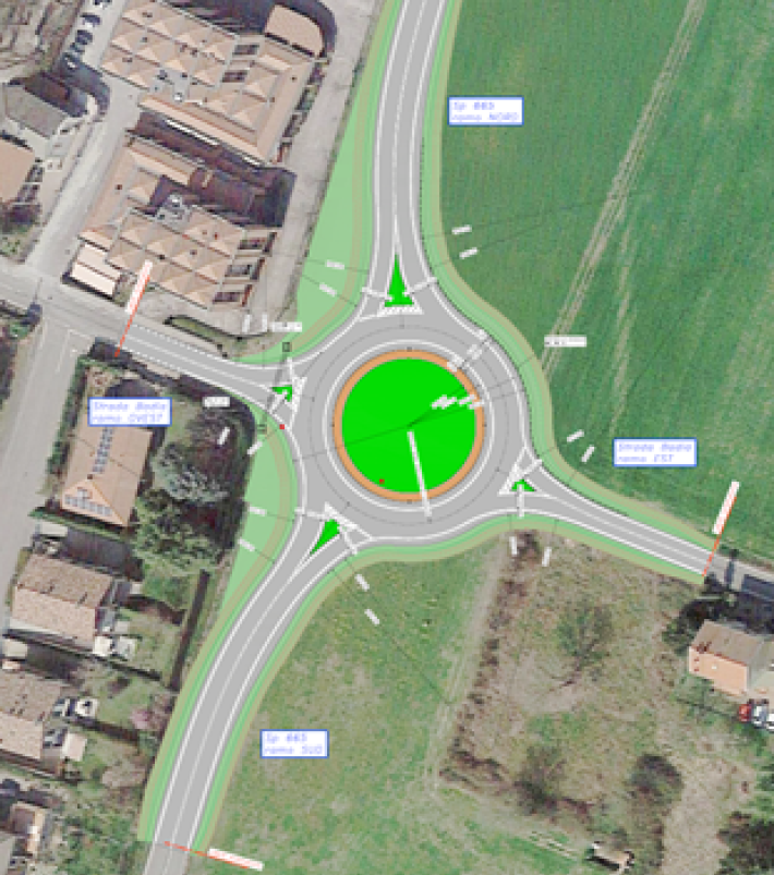 Rotatoria sulla Massese a Torrechiara: stipulata la convenzione fra Anas e Comune di Langhirano 