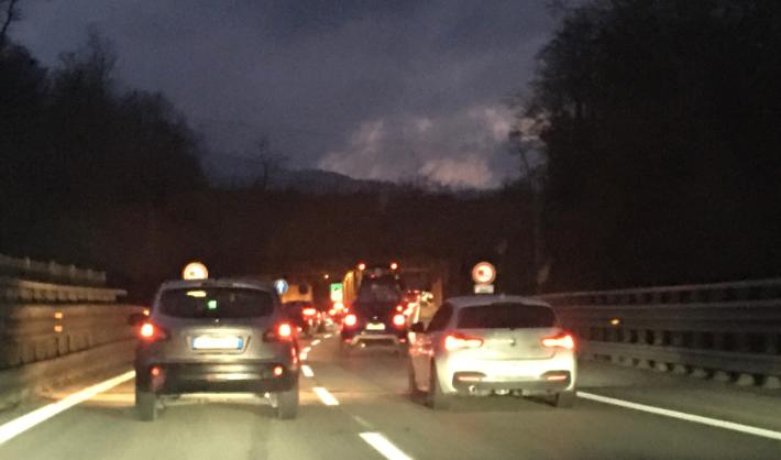 Autocisa, due chilometri di coda tra Pontremoli e Berceto