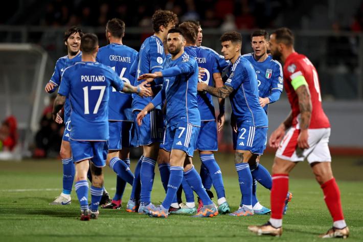 Qualificazione agli europei: l'Italia vince facilmente contro Malta (2-0)