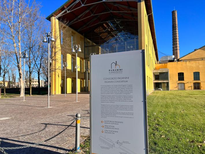 Nuova voce al Parco della Musica grazie alla segnaletica, in italiano e inglese