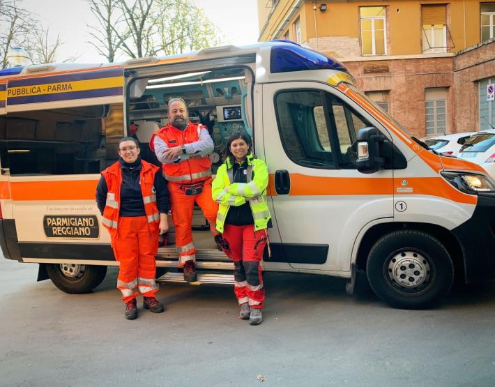 Una bambina &egrave; nata in ambulanza: emozioni e lieto fine