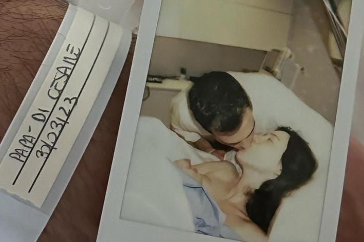 E' nato Cesare, il figlio di Aurora Ramazzotti