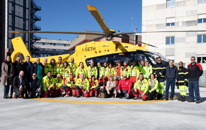 Elisoccorso, parte il progetto "Sangue a bordo" per le trasfusioni di emergenza
