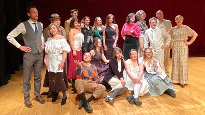 Ecco il pezzo sullo spettacolo di Chiara e le foto, ciao. 