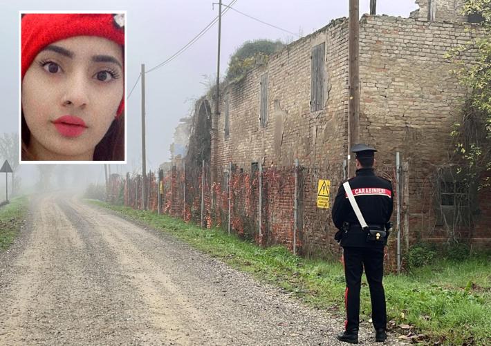 (Finita la raccolta dei reperti)  I carabinieri lasciano il casolare-tomba di Saman