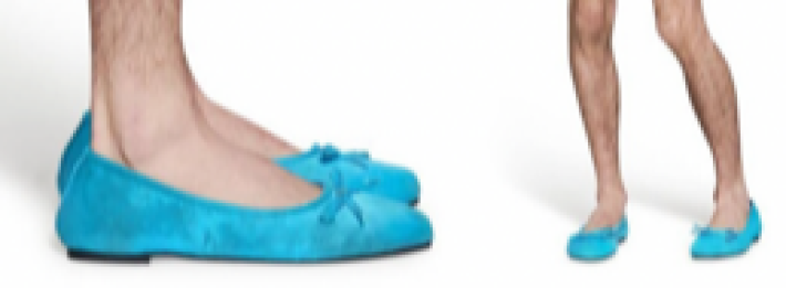 Ebbene si: ballerine da uomo di Balenciaga a 750 euro